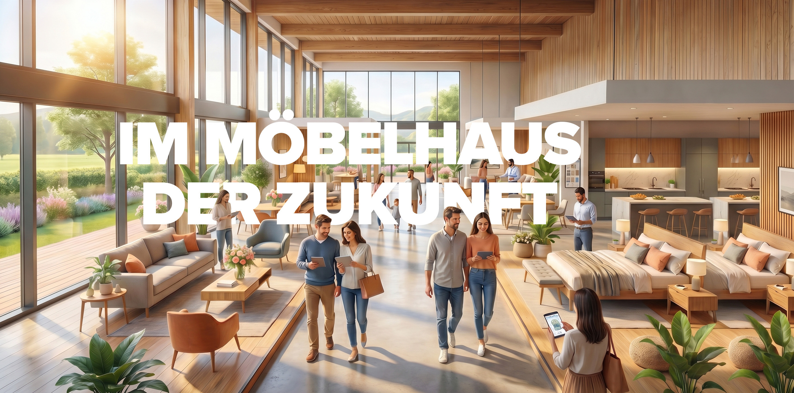 Im Möbelhaus der Zukunft